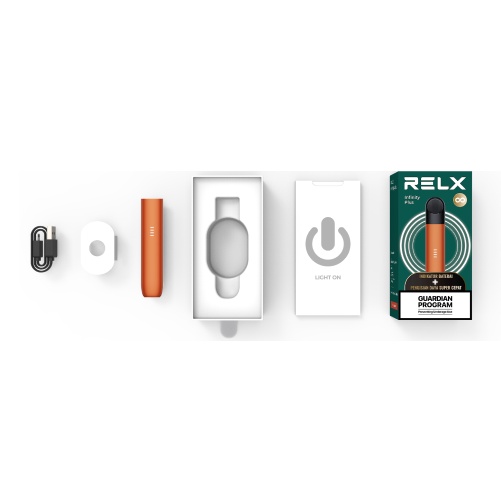 RELX Infinity Plus Device - Solar Burst (Orange)