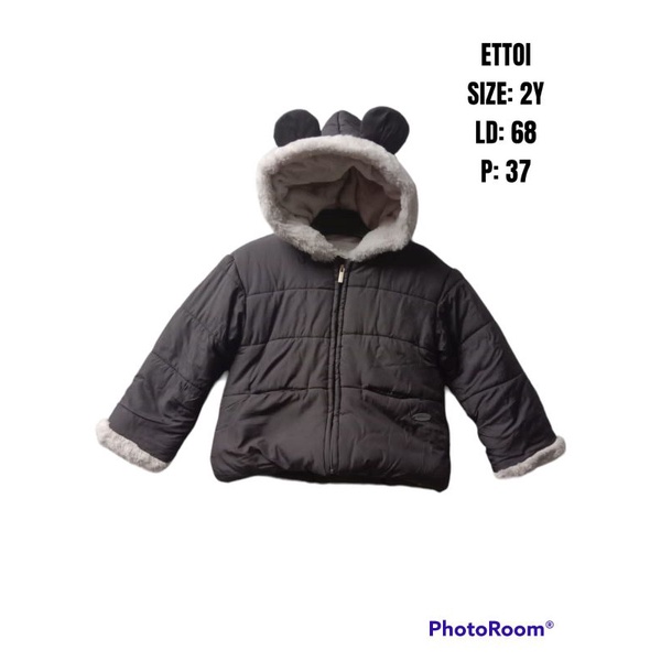 Jaket Hoodie Anak Ettoi Thrift