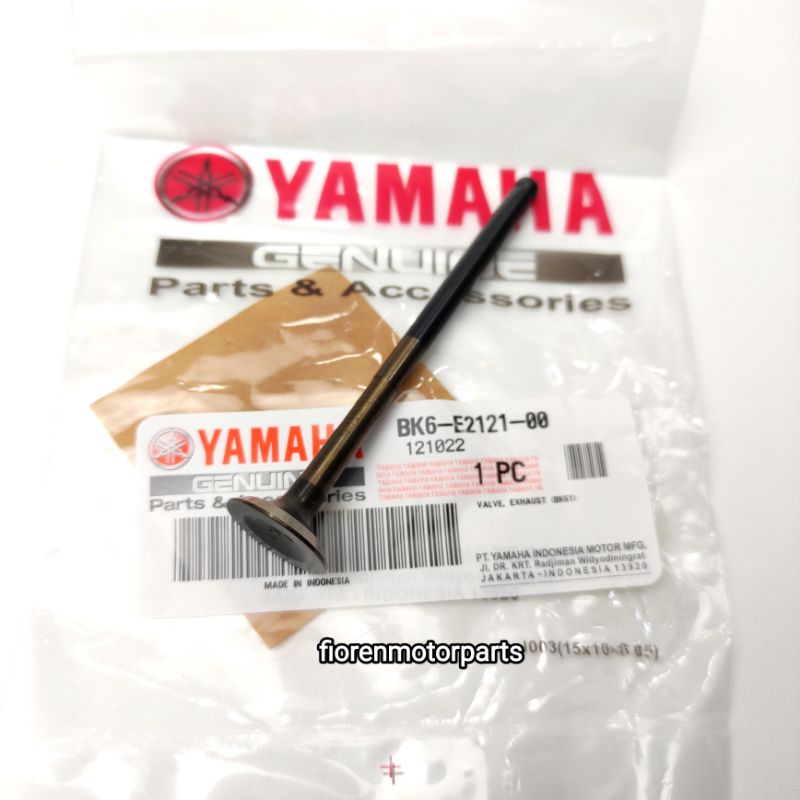 PAYUNG KLEP VALVE EX EK R15 V3 MT15 VIXION R LED XSR155 BK6-E2121-00 ORIGINAL YGP YAMAHA  PER 1PCS