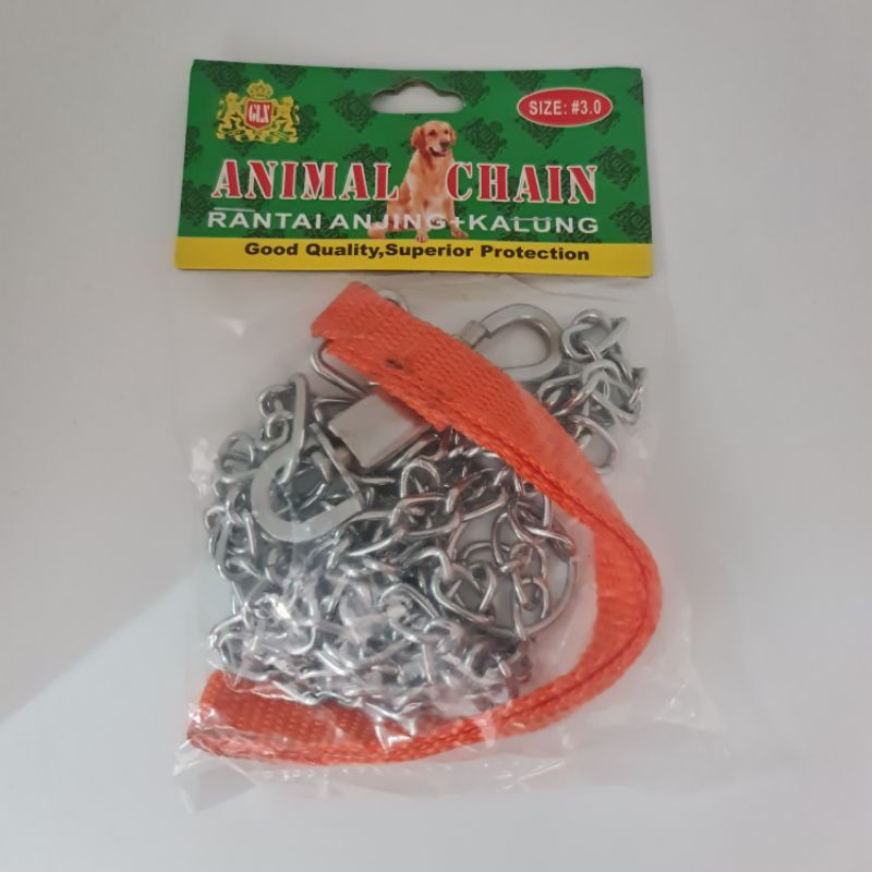 Rantai anjing, kucing, hewan kecil 3mm