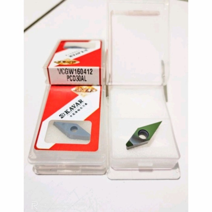 Insert Vcmt 16 Mata Pisau Bubut Vcmt Vcgw 160412 Diamond Pcd Kinclong