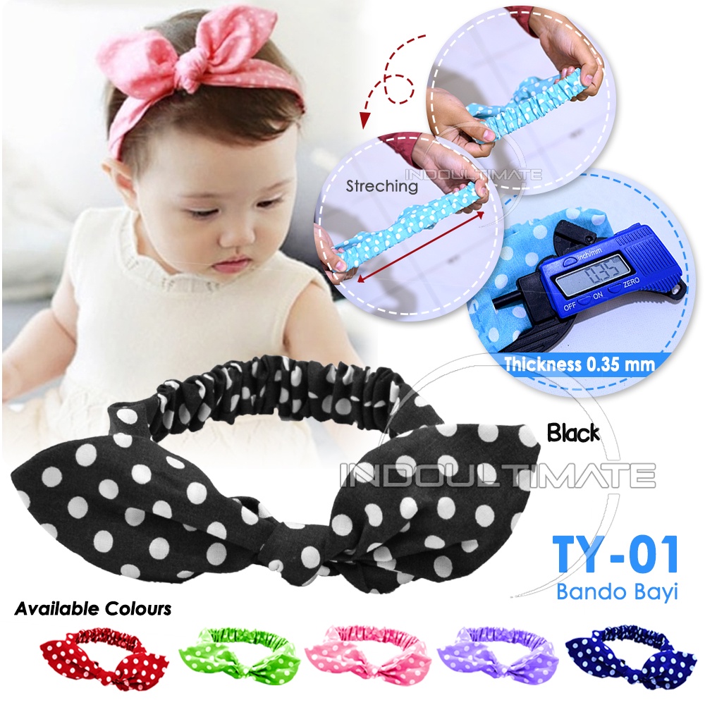 Bando bayi anak / Bandana rambut anak / ikat rambut anak TY-01 aksesoris pita rambut anak bayi