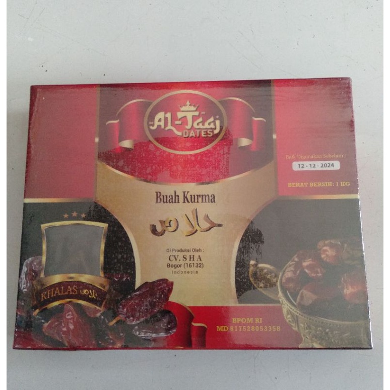 

Kurma Golden Kholas Isi 1kg Original|Kurma Kholas|Kurma Golden