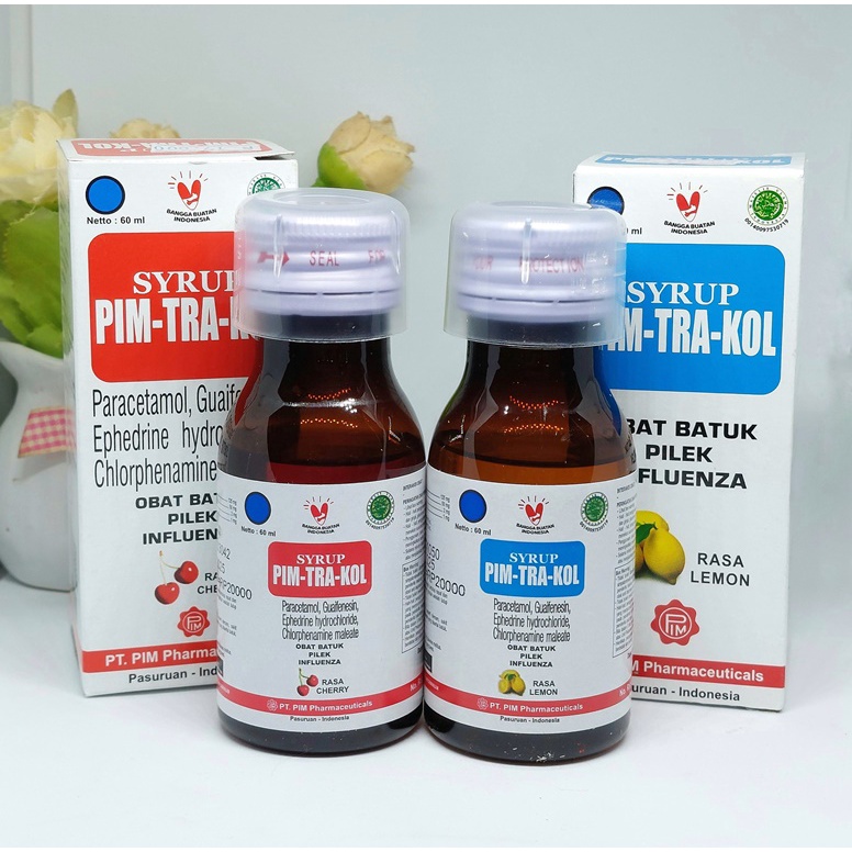 SYRUP PIM-TRA-KOL (Obat Batuk dan Flu Anak)