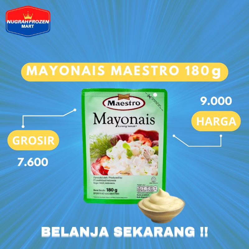 

MAYONAISE ORIGINAL MAESTRO 180g