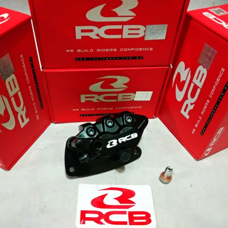 KALIPER RCB HONDA VARIO 110 - VARIO 125 - VARIO 150 - VARIO 160 SPACY GENIO ORIGINAL UDAH TERMASUK BREKET