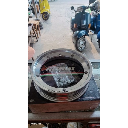 Velg vespa Vrossi Vr Tubeless ring 10