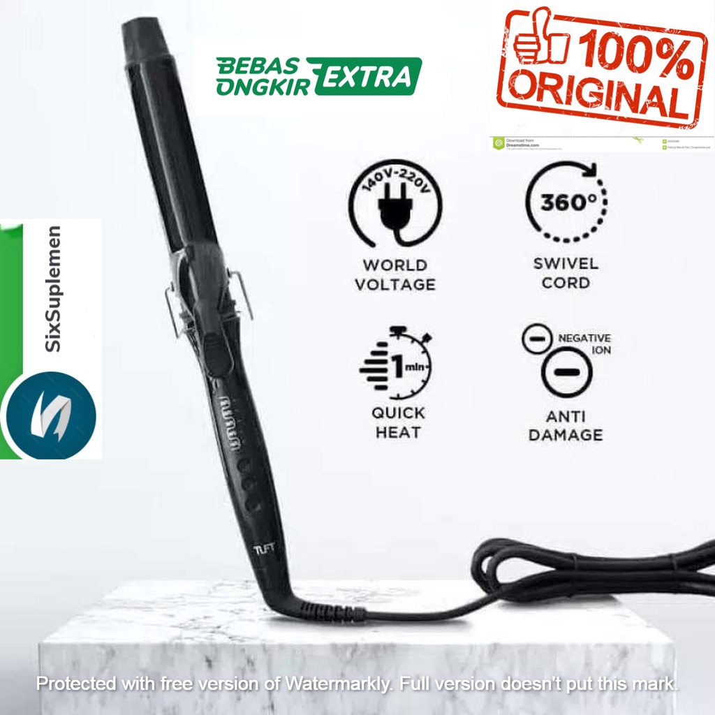 TUFT BASIC Curling Iron 32mm 7319 / Catokan Curly