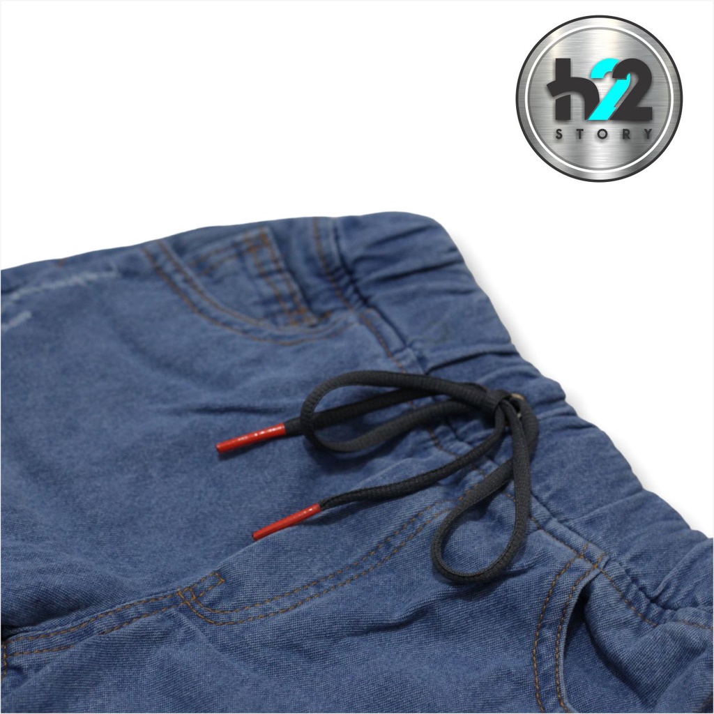Setelan Celana Panjang Anak Bahan Jeans Untuk Usia 3-12Tahun by Him22Story