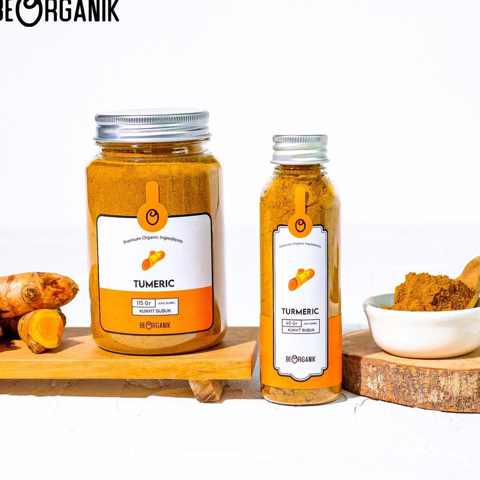 

>D2289) ⭐⭐⭐⭐⭐ Beorganik Tumeric Powder / Kunyit Bubuk 40gr