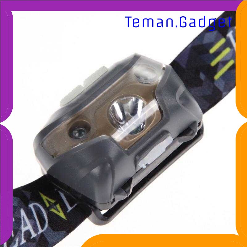 TG-SNT TaffLED Headlamp Flashlight Rechargeable USB + Motion Sensor - Z20T19