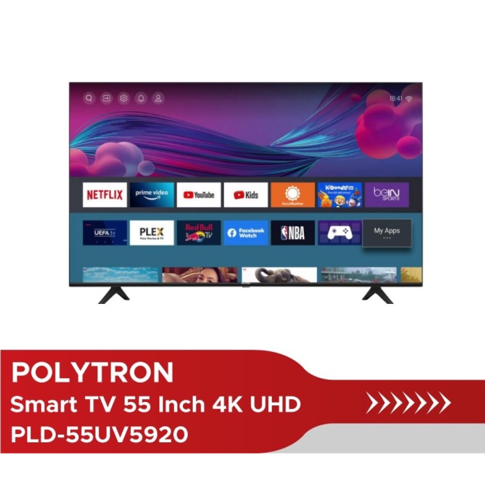 Jual Polytron Led Tv Inch K Uhd Smart Tv Pld Uv Pld Uv