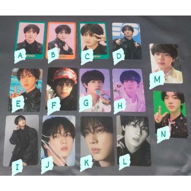 Photocard BTS Dicon 102 Official Jin (clearance sale)