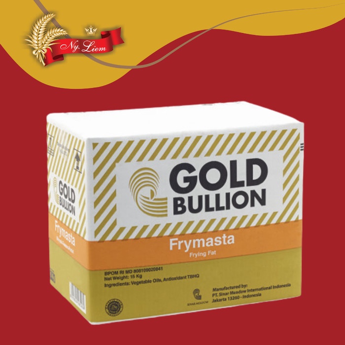 GOLD BULLION Frymasta / Minyak Goreng Padat 1kg #R