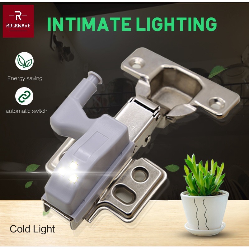 AKN88- ROCKWARE LED Cabinet Hinge Light - Lampu Engsel LED Otomatis