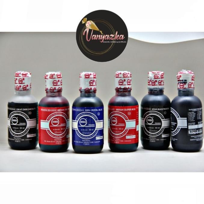 

Pewarna Cross Premium oil based 60ml