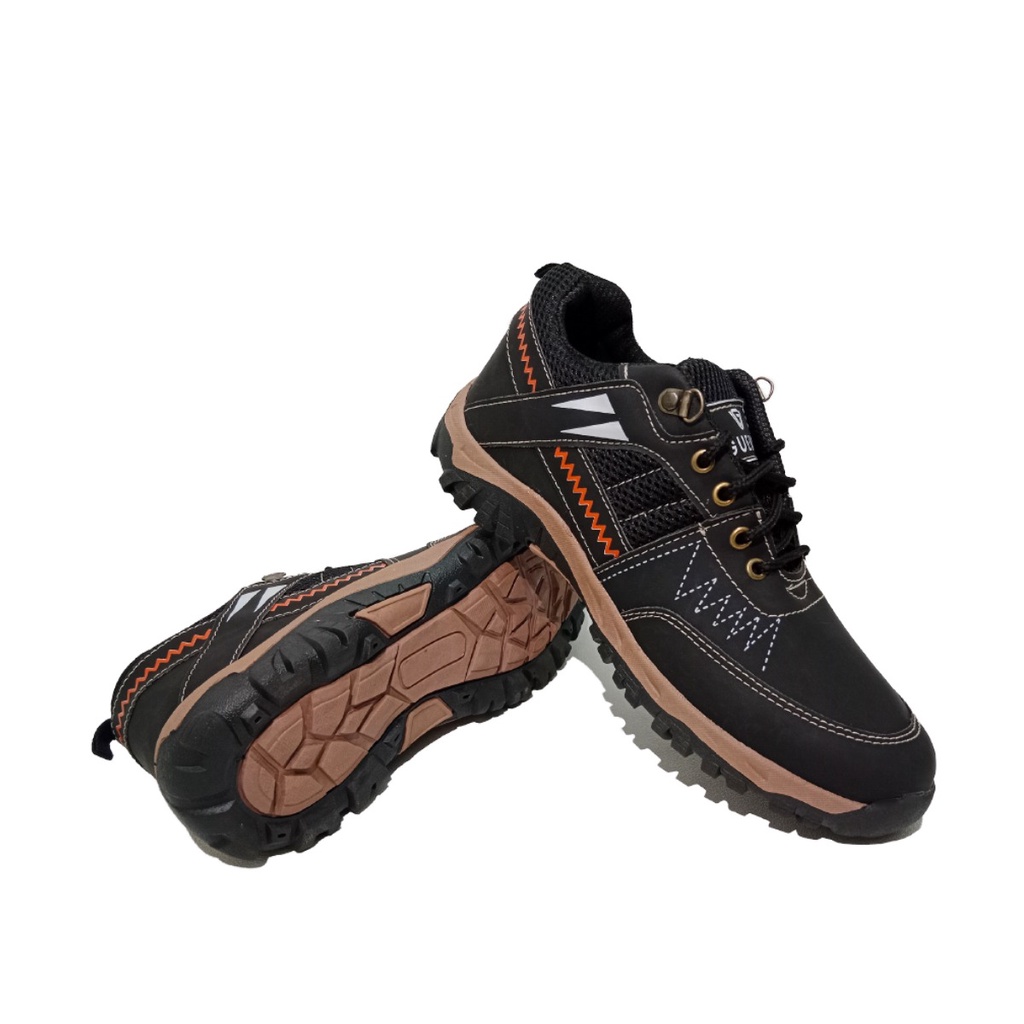 Sepatu Sneakers Pria Outdoor Adventure Original Import Kasual Kulit Terbaru