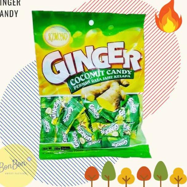 

Pasti Murah ★★★ Permen Jahe Kelapa / Permen Ginger Coconut Candy / Permen Kimono 160 Gram ➳