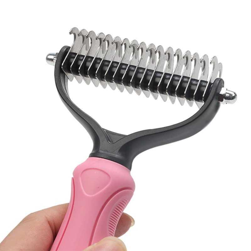 Chong Le Er Sisir Rambut Binatang Peliharaan Hair Removal Comb - AES0124 - KSKN