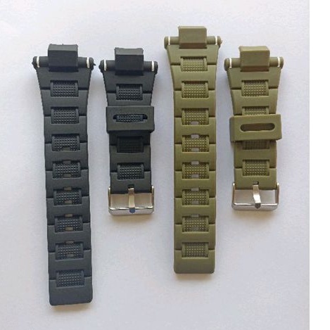 STRAP TALI JAM SANDA 6608 RUBBER STRAP SANDA 6608 HITAM