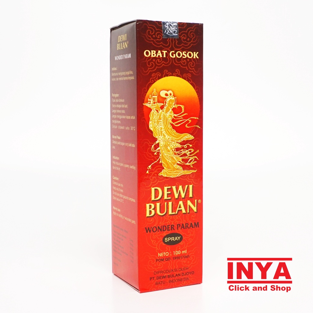 DEWI BULAN OBAT GOSOK SPRAY WONDER PARAM 100ml - Otot &amp; Sendi