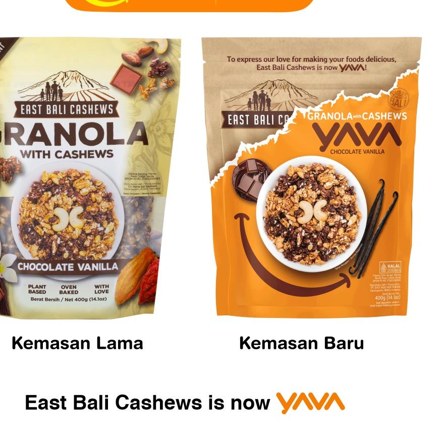 

Diskon | KG4|YAVA Granola Chocolate Vanilla 400g