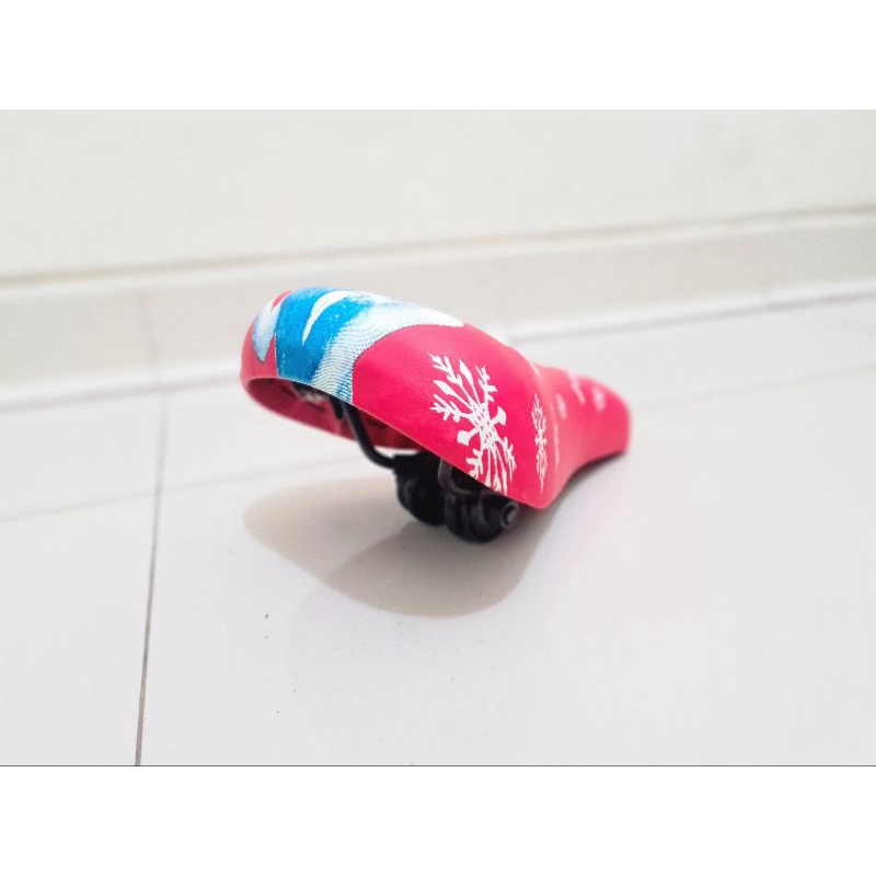 MICHEL GIRL SADEL SEPEDA ANAK MINI BMX UKURAN 12 16 18 INCH SADDLE JOK BICYCLE KID SADLE KARAKTER GAMBAR PEREMPUAN WANITA PRINCESS FROZEN