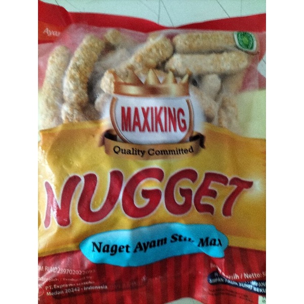 

Maxiking Nugget Stick Ayam 500g | Frozy Farm