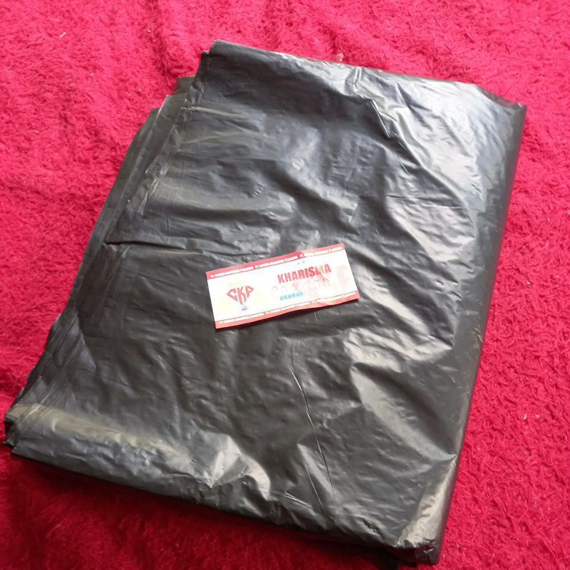 trash bag/kresek sampah 80x100