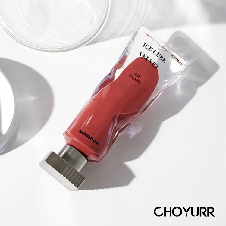 【COD】Lip Cream Clear Mirror Lip Glzaz Lipstik Lip Glaze Transparan Pigmen Ice Cube Velvet Matte Lipstik Lip Gloss White Non-stick Cup-CH