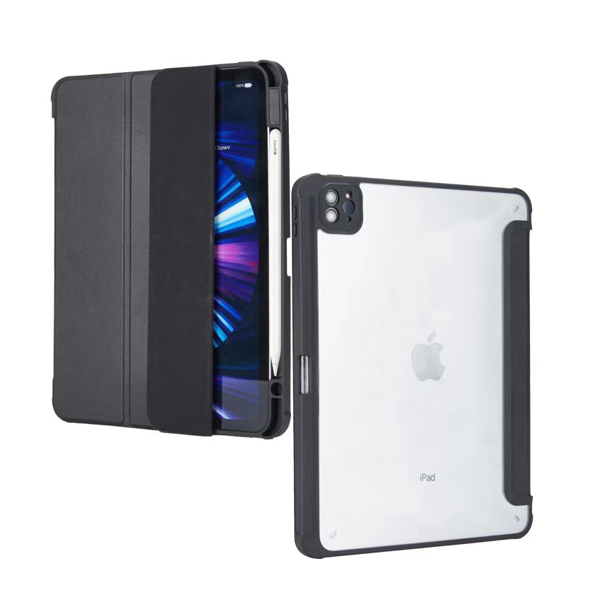 Smart Case iPad Pro 10.2 10.9 11 12.9 2022 11&quot; 2020 2021 2022 With Slot Pen Casing Flip Cover