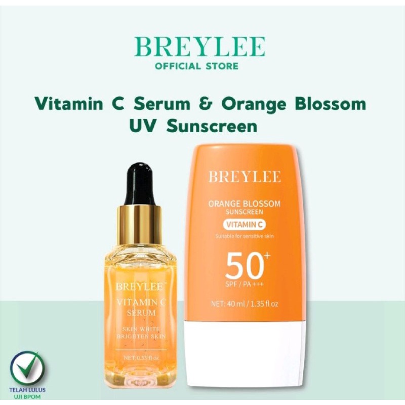 SUNSCREEN BREYLEE ORANGE BLASSOM BREYLEE WHITENING UV SUNSCREEN