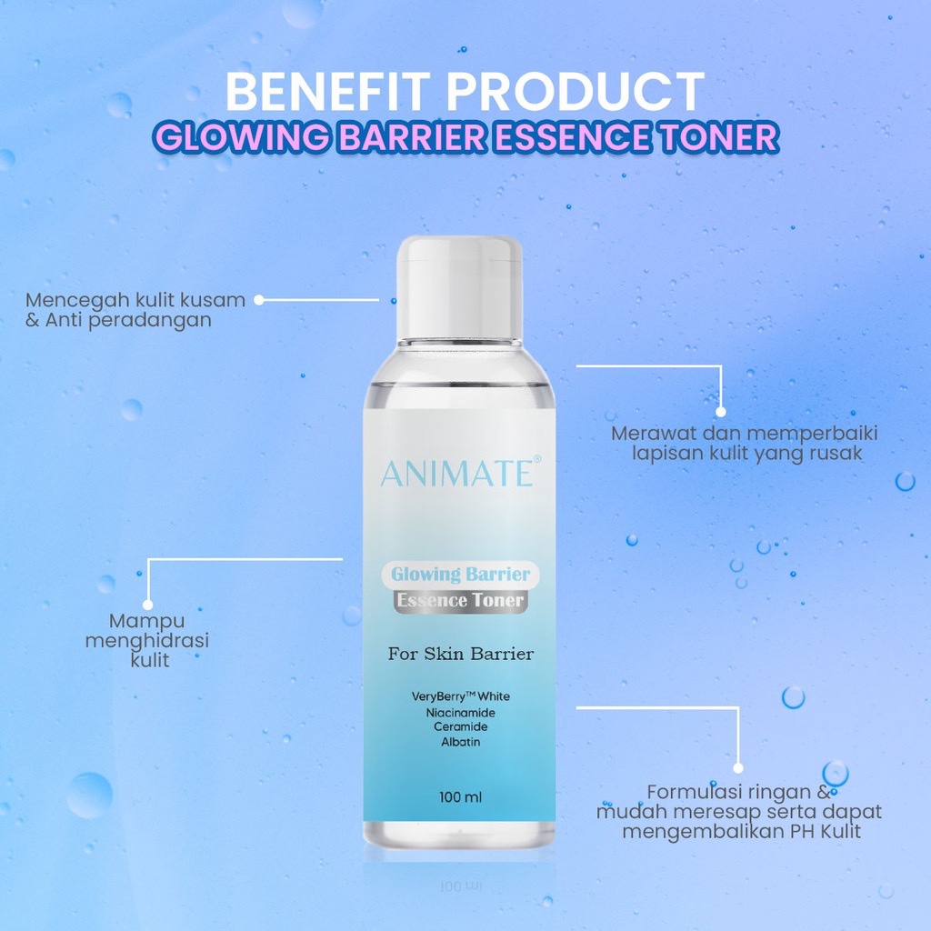 ANIMATE Glowing Barrier Essence Toner 100ml