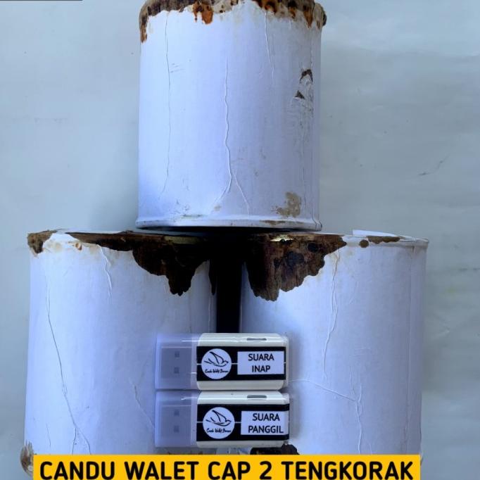Candu Walet "Cap 2 Tengkorak" (Kalengan 18 bks)