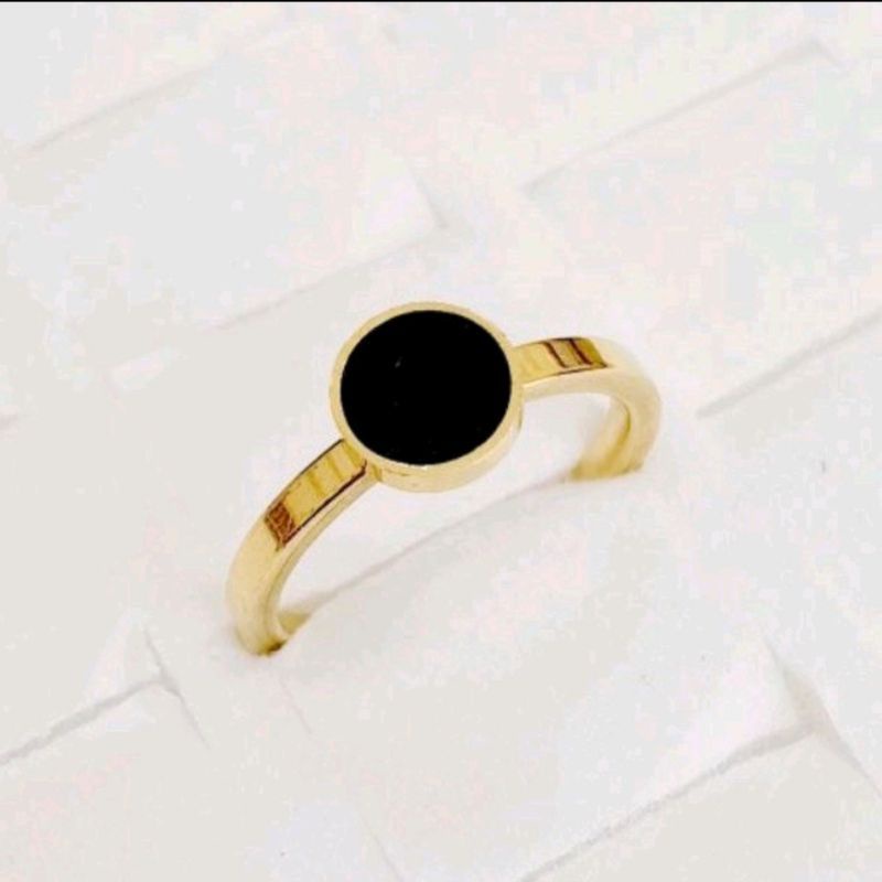 CINCIN KOREA TITANIUM Anti Karat Dan Luntur || Cincin Casual Fashion Cewek Premium