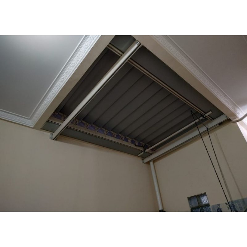 kanopi atap tutup buka lovera