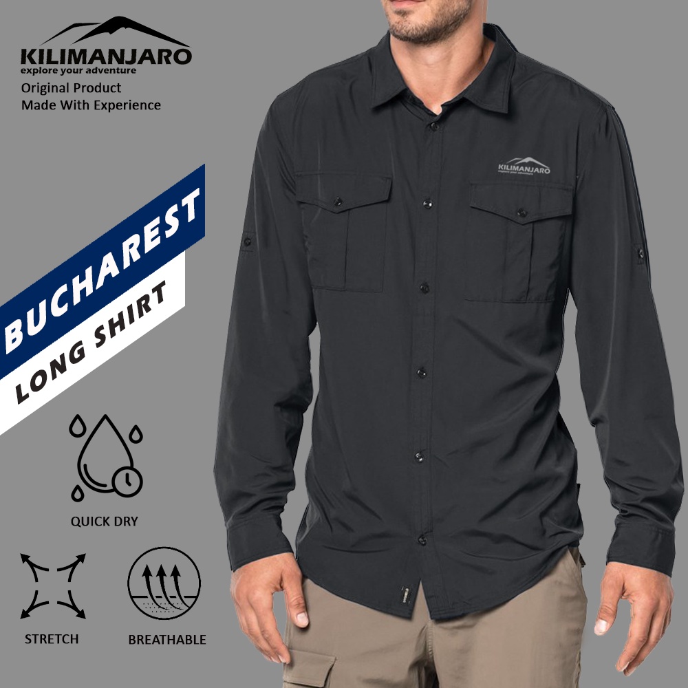 Kemeja Outdoor Kilimanjaro Bucharest Kemeja pdl lapangan tactical