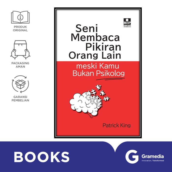 

Buku Seni Membaca Pikiran Orang Lain meski Kamu Bukan Psikolog