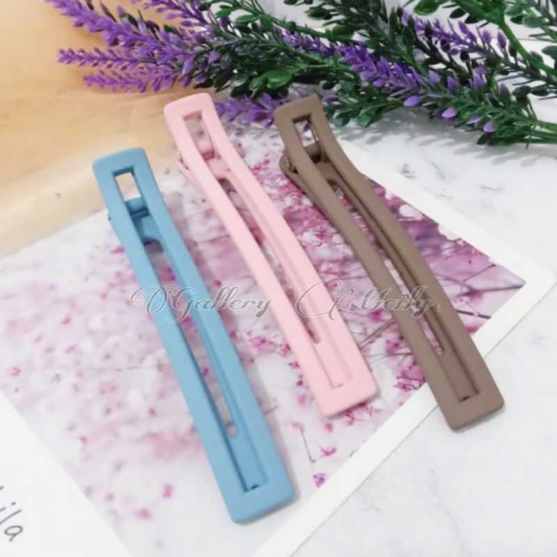 Gallerymeily Jepit Rambut Polos Besar Dove