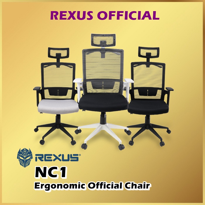 Rexus NC1 Ergonomic Office Chair NC-1 Kursi Kantor