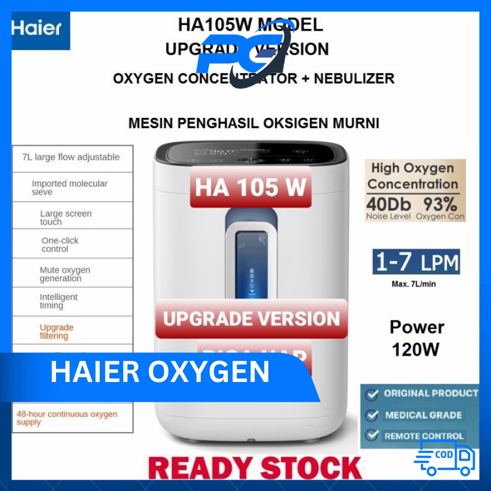 HAIER H105 OXYGEN CONCENTRATOR - OKSIGEN KONSENTRATOR HAIER