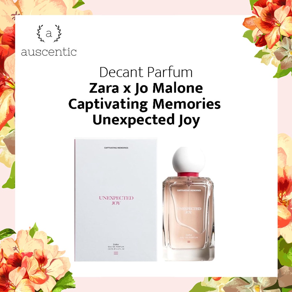 Decant Original Zara × Jo Malone Unexpected Joy EDP