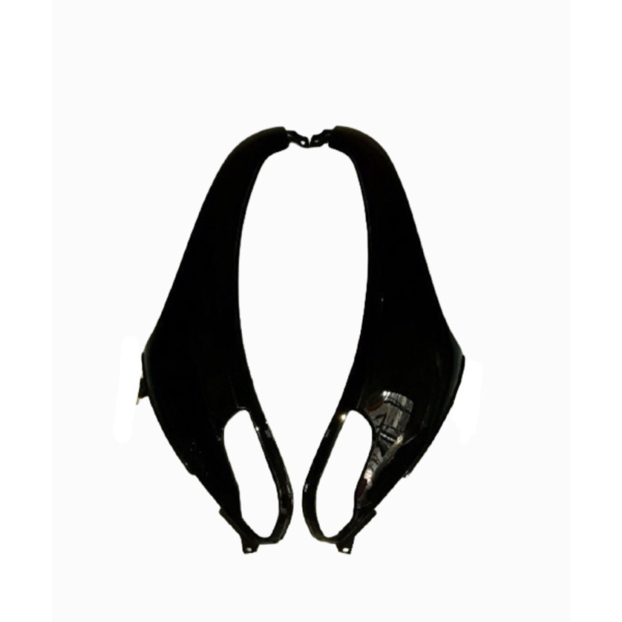 SAYAP LUAR SCOOPY FI HITAM 2013 - 2016 / LEGSHIELD LUAR SCOOPY FI HITAM