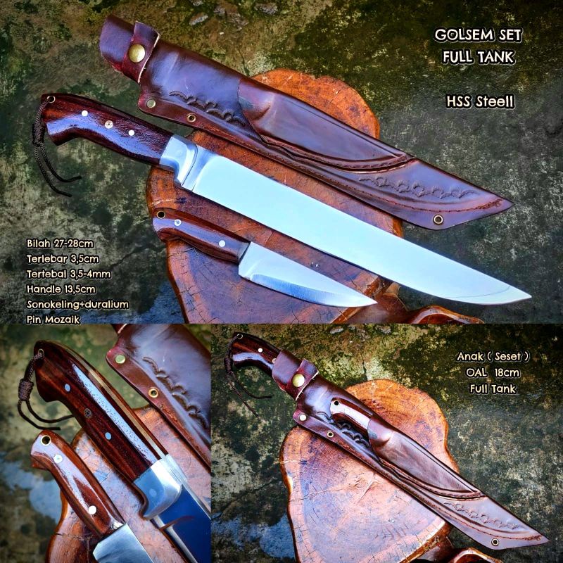 PISAU SET SEMBELIH BAJA HSS