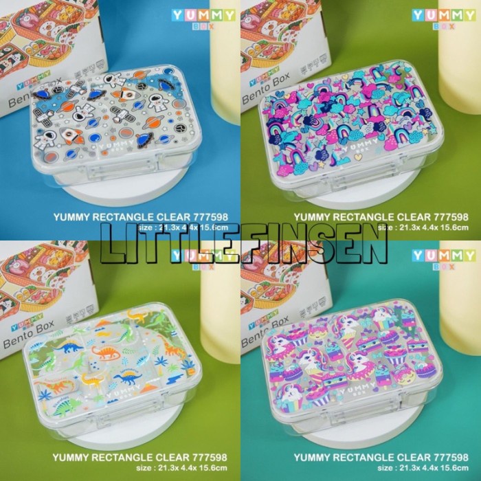Lunch Box Lunch Box Anak/Lunch Box Smiggle/Kotak Makan Anak/Yummy Bento/Bento