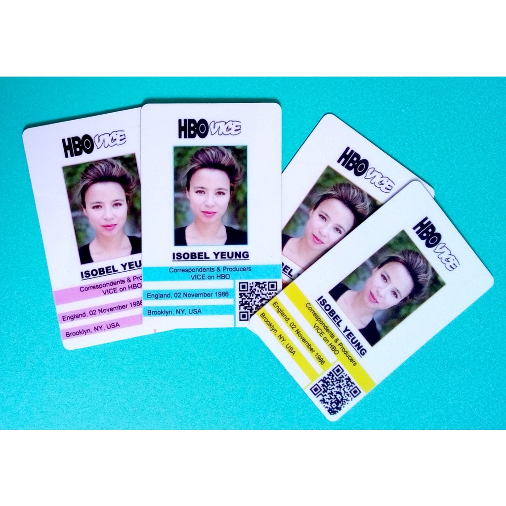 

Cetak Kartu PVC, PVC ID Card, satuan 2 sisi fullcolour Premium