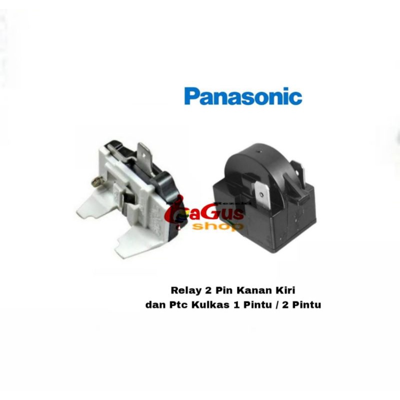 Relay Ptc Overload Kulkas Panasonic 2 Pintu