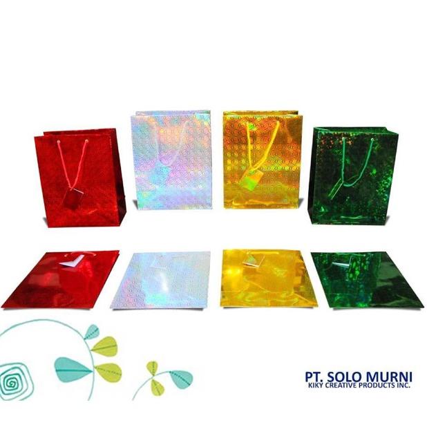 

[7FG80] Paper Bag Large Hologram Kiky 59