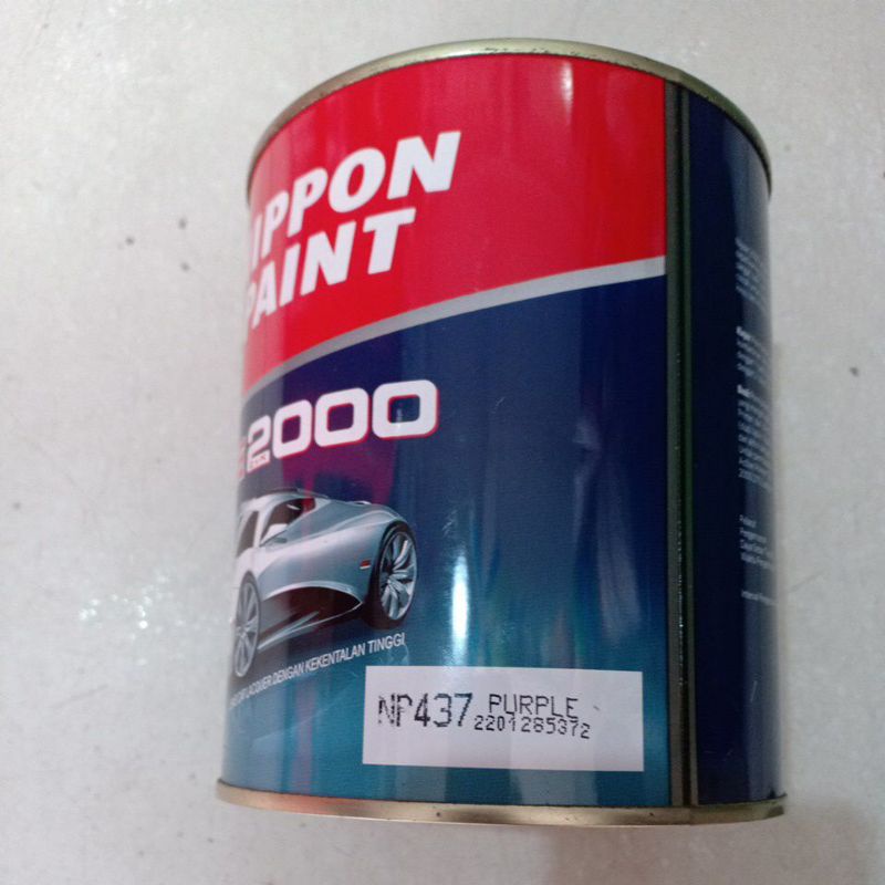 cat duco nippe 437 purple cat Duco besi dan kayu kemasan 1kg