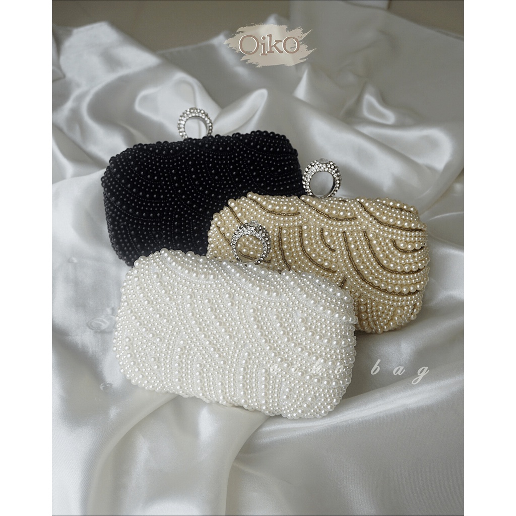 TAS PESTA OIKO PREMIUM BIANCA CLUTCH / TAS PESTA WANITA IMPORT